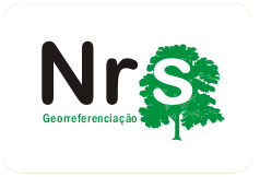 logotipo para georeferenciamento e gps